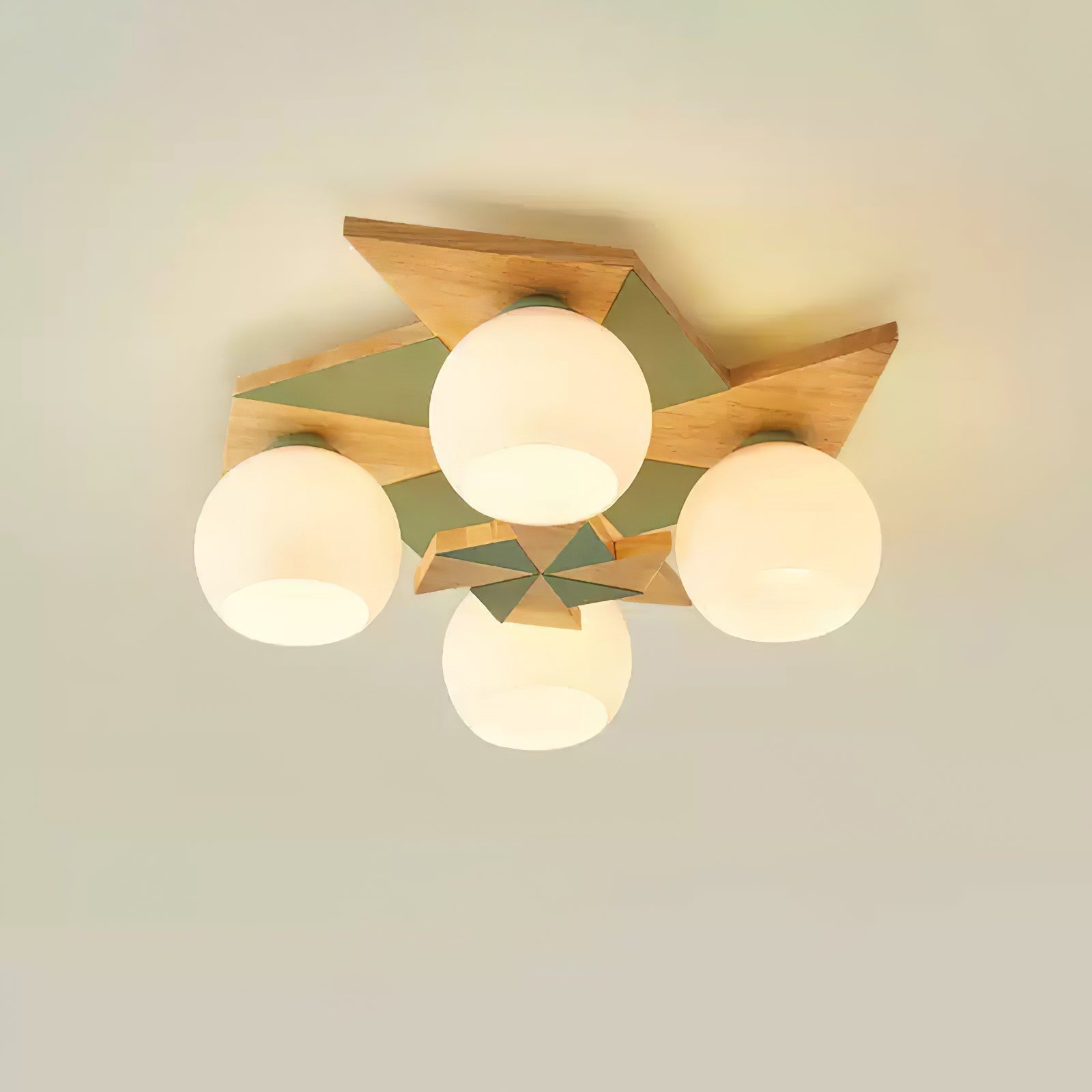 Ewooda Wooden Ceiling Lamp - Letslighting